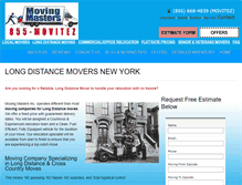 Tablet Screenshot of movingmasters.net